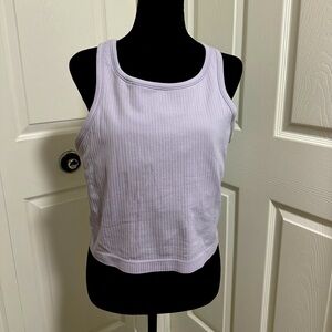 Lulu lemon tank - lavender race back- large or XL